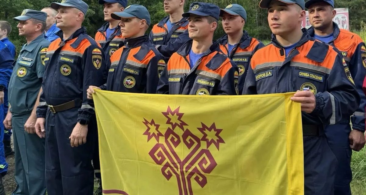 Спасатели Чувашии стали чемпионами окружного многоборья и вышли в финал