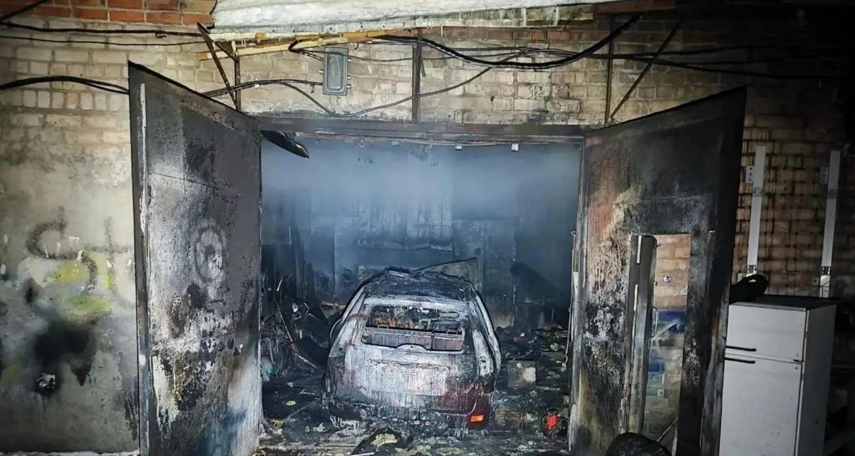 Сварка в гараже на улице Калинина обернулась пожаром и уголовным делом для жителя Чебоксар